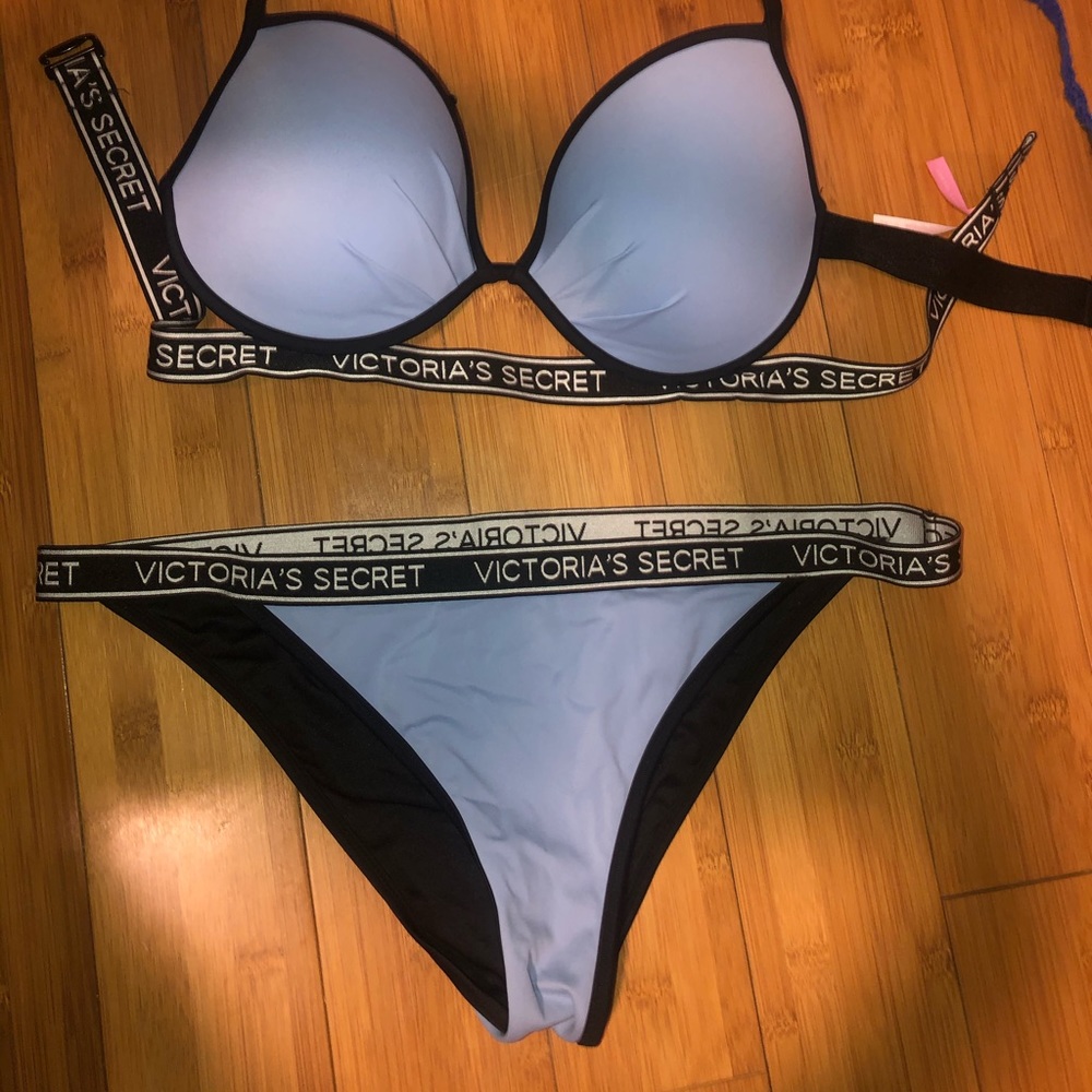 Victoria secret logo bathing suit set